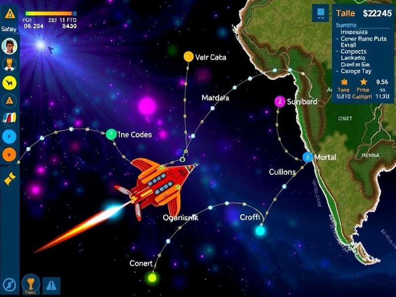 Spacefarer Supreme gameplay screenshot showing spaceship customization